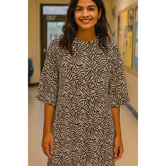 Tyler Boe XL Mindy Jacquard Dress Excellent Condition - Picture 1 of 11